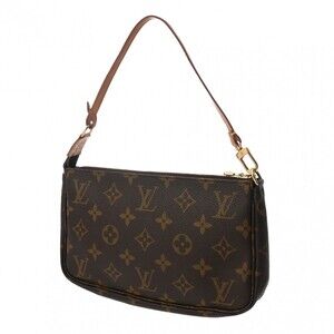Louis Vuitton Brown Monogram Pochette Accessoires Canvas Accessory